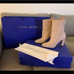 NWT Stuart Weitzman booties Sz 37